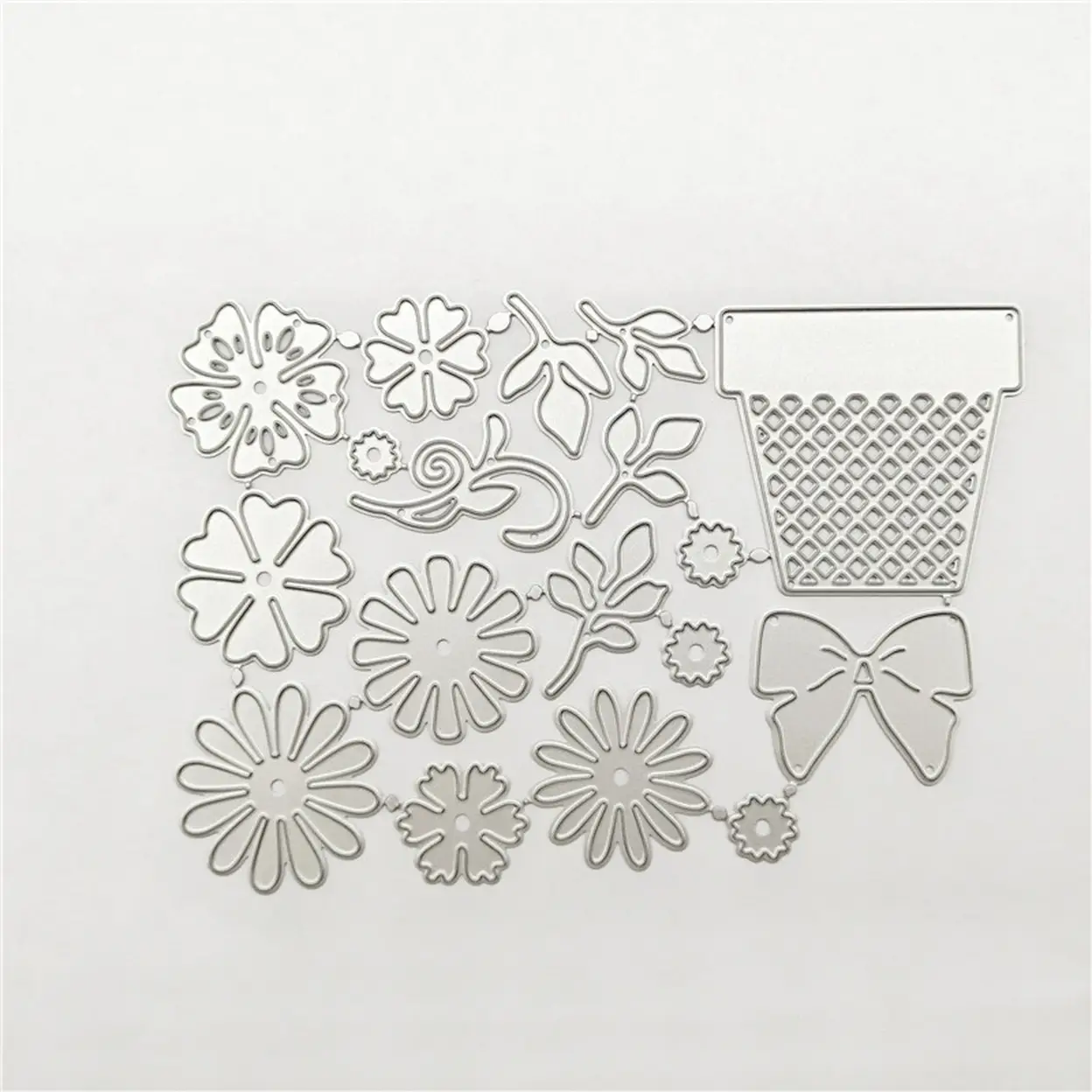 WANGCL Metalen Snijmatrijzen – Bladermotief – 117x173 Mm – Koolstofstaal – Voor Kaarten Maken, Scrapbooking En Embossing