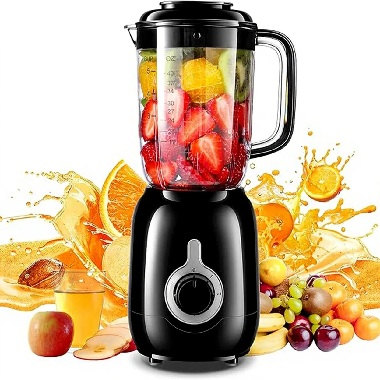 Bear Tischmixer Standmixer LLJ-B12K1 (1,2 L, 500 W, 4 Edelstahlklingen) bei Joybuy für nur 19,99 € statt 69,99 €!