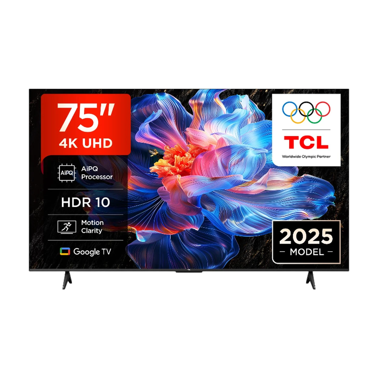 TV TCL 75V6C 75" 4K HVA avec Google TV