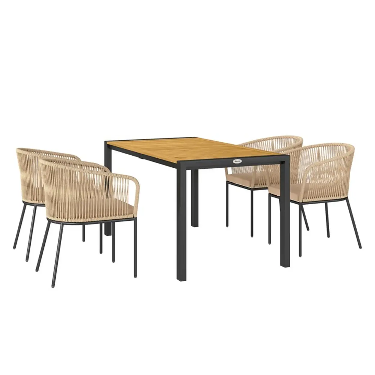 gartentisch set 4 stühle – Stilvoll draußen essen