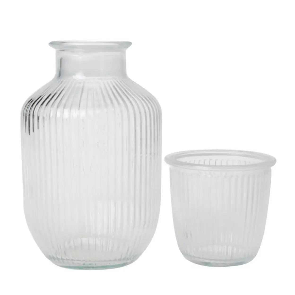 saftkaraffe glas mit deckel: Stilvoll servieren