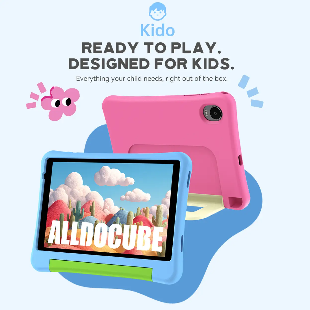 ALLDOCUBE Kido 8 Zoll Kinder-Tablet (Android 15, Kindersicherung, 5000 mAh) bei Joybuy für 59,99 € statt 99,99 €!