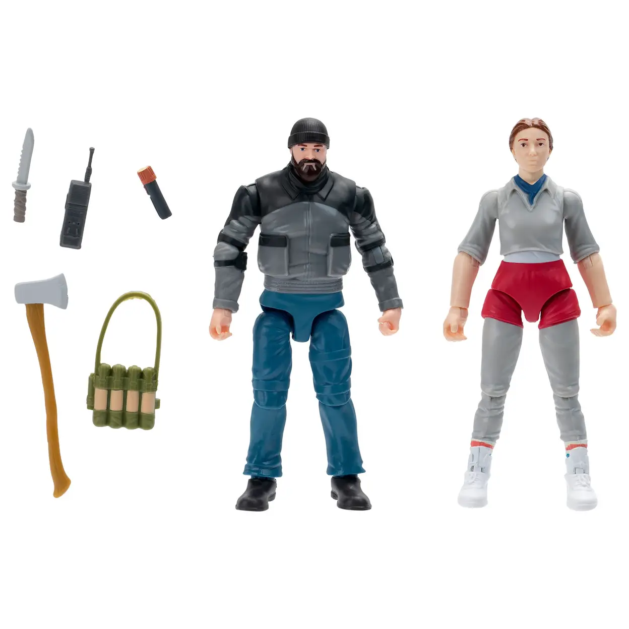 STRANGER THINGS イレブン&ホッパー フィギュア 2個セットまとめ Stranger Things Eleven and Hopper 2-Pack 4 inch Figures with