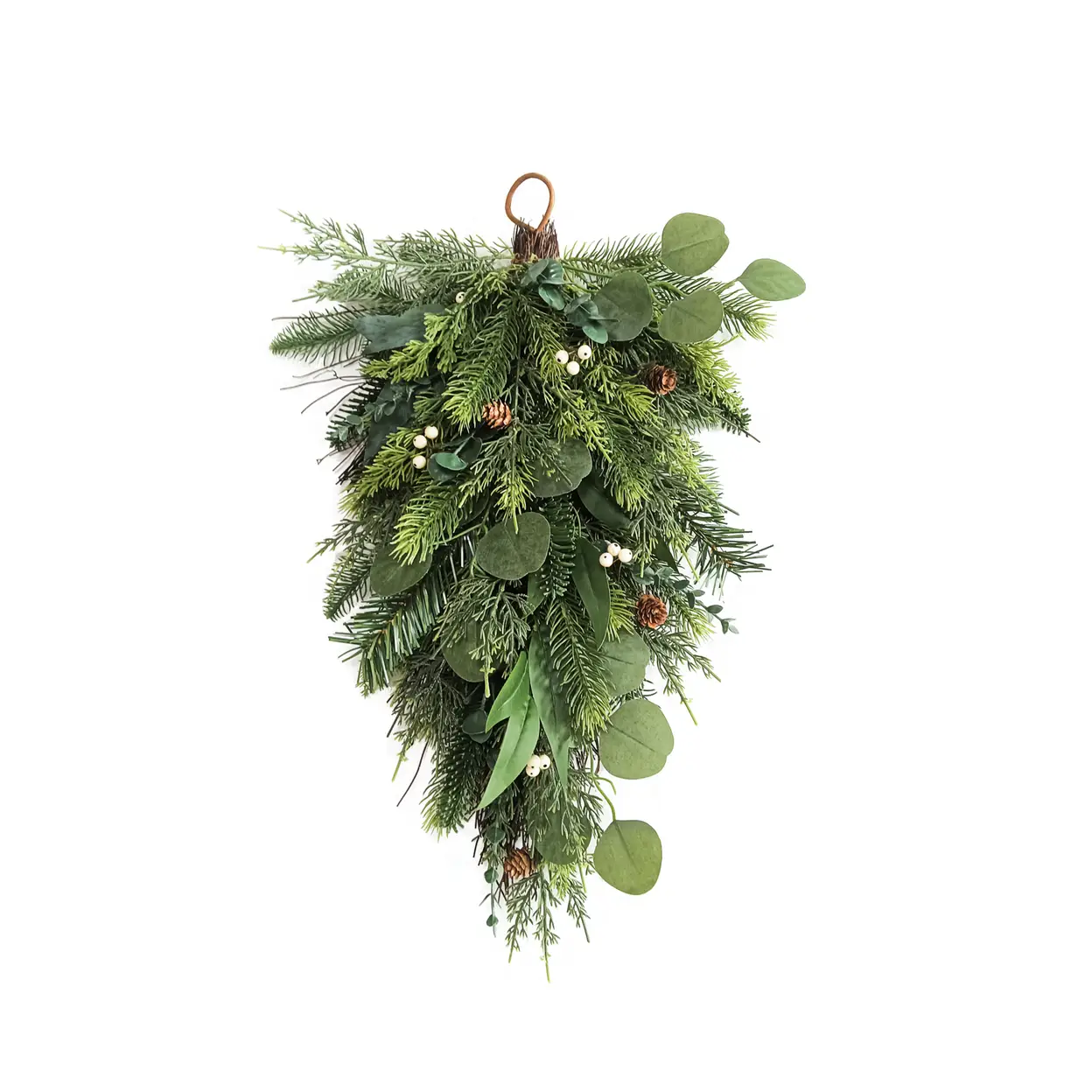 Cheveux D'ange Lisses En Plastique Vert Pin - 20 G, Décoration De Noël Et Remplissage Cadeau