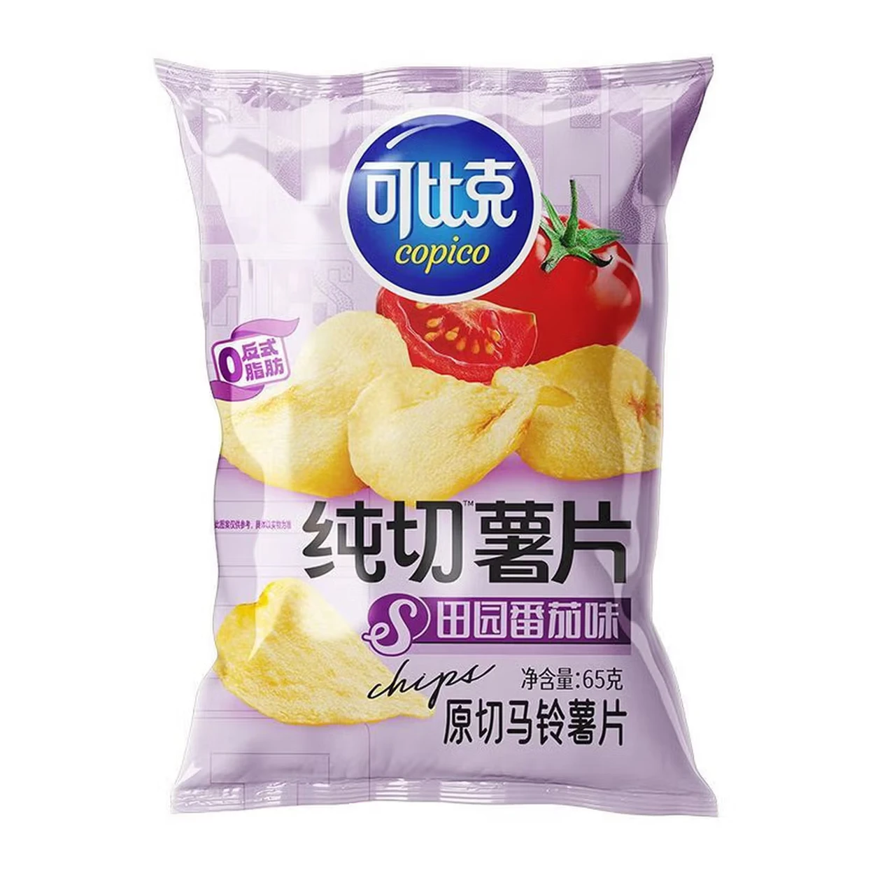 Snack Copico Copico Potato Chips Tomato Flavour 65g | Crisps & Dips | Joybuy
