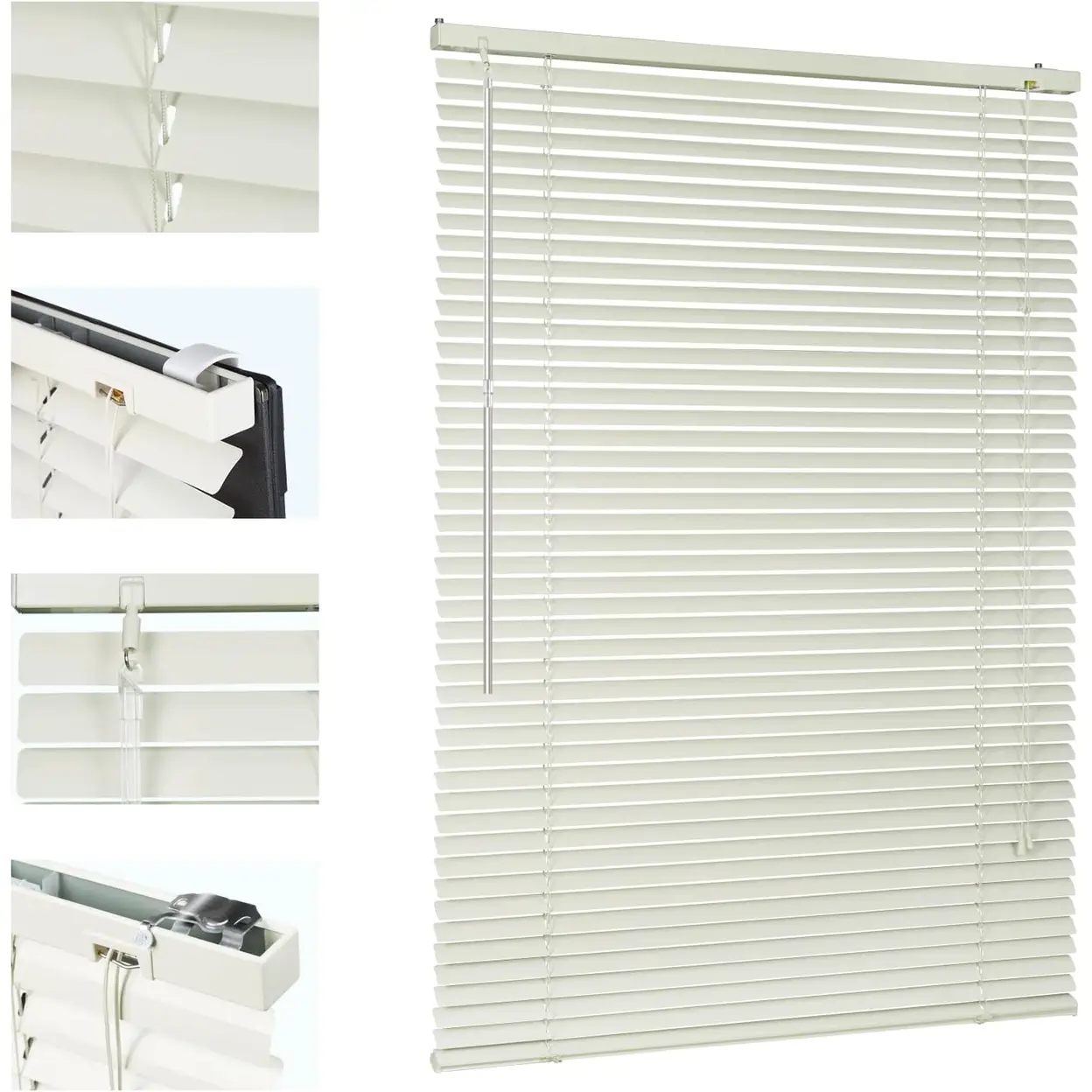 Sekey Klefix-jaloezie voor raen, vrijhangend, 25 aluiniu laellen, et boren, inclusief ontageateriaal, aluiniu jaloezie zonder boren, 80x130c, Zwart | Gordijnen | Joybuy Sekey Klefix-jaloezie voor raen, vrijhangend, 25 aluiniu laellen, et boren, inclusief ontageateriaal, aluiniu jaloezie zonder boren, 80x130c, Zwart | Gordijnen | Joybuy
