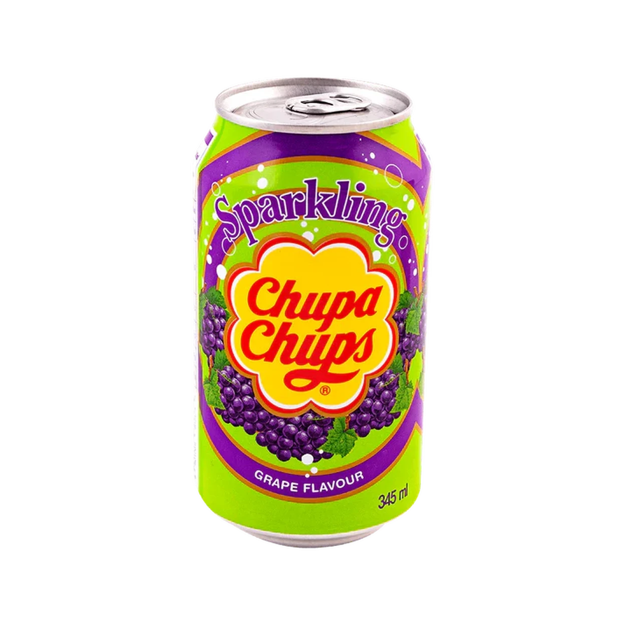 CHUPA CHUPS Saveur Raisin 345 ml – Consigne de 0,15 Incluse