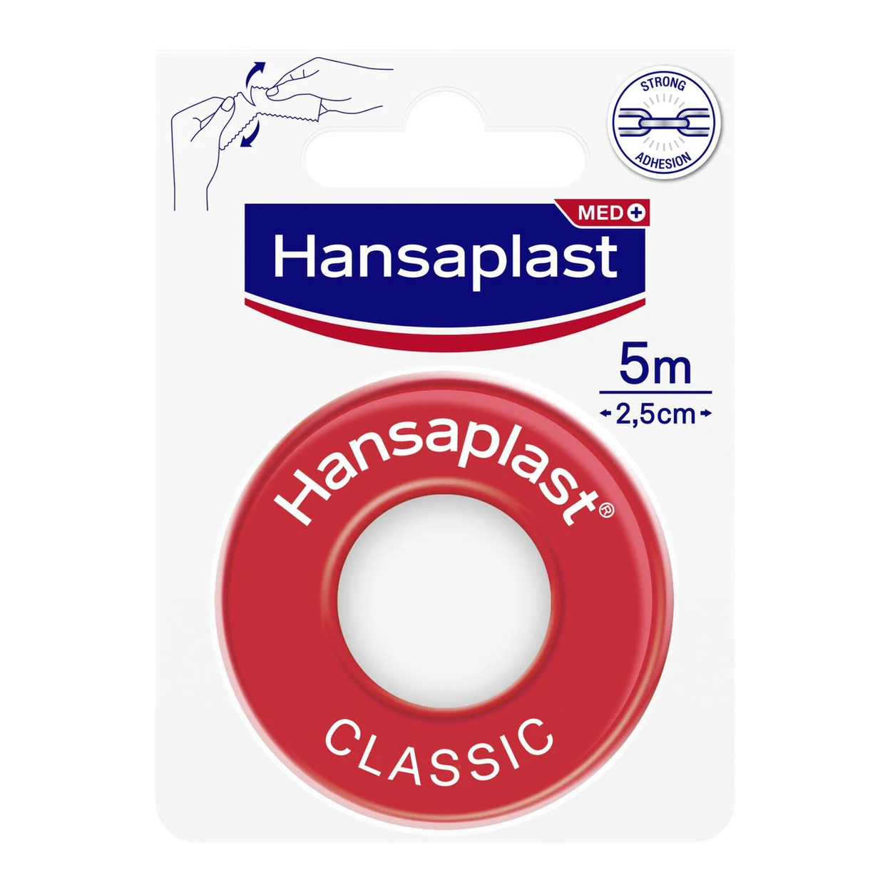 Hansaplast Classic Fixierpflaster 5m x 2,5cm | Wundversorgung | Joybuy