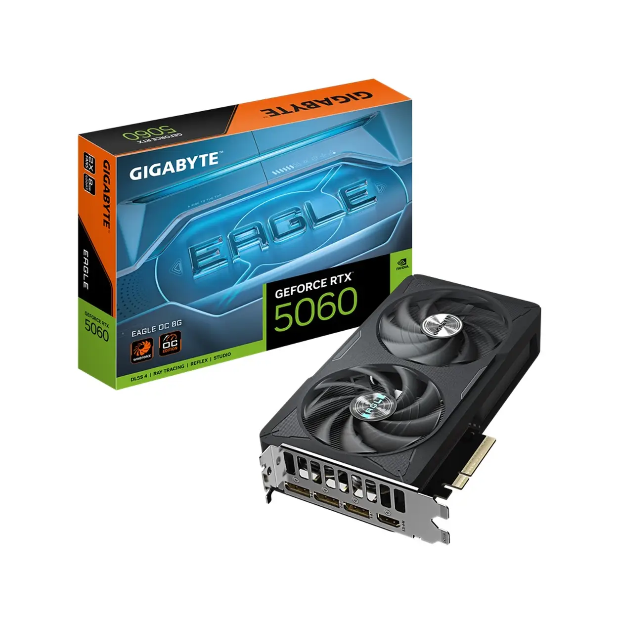 GIGABYTE GeForce RTX 5060 EAGLE OC 8G Carte graphique - 8 Go | Cartes ...