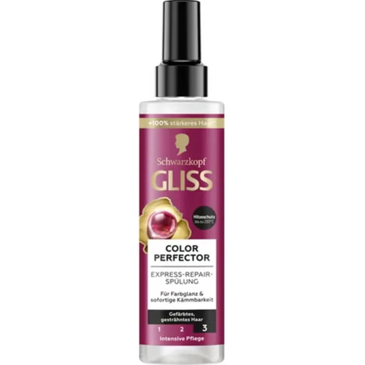 Schwarzkopf GLISS Express Reparatur-Spray Conditioner Farbperfektor 200