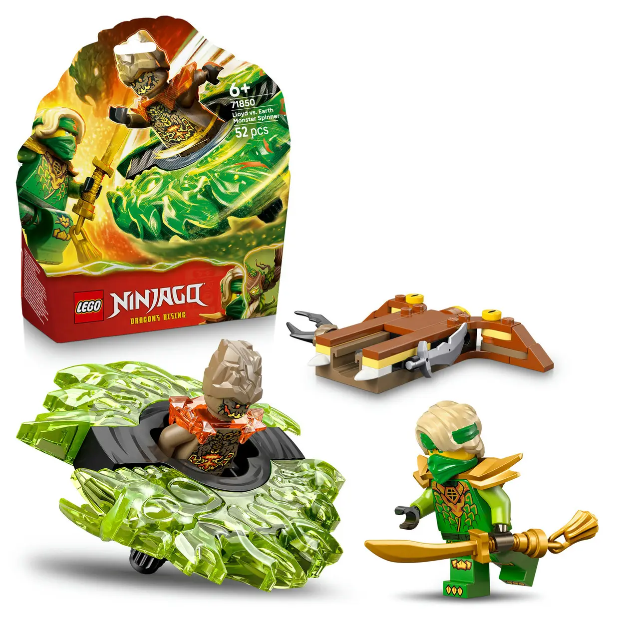 LEGO Ninjago 71850 Lloyd vs. aardemonster in spinner | LEGO | Joybuy