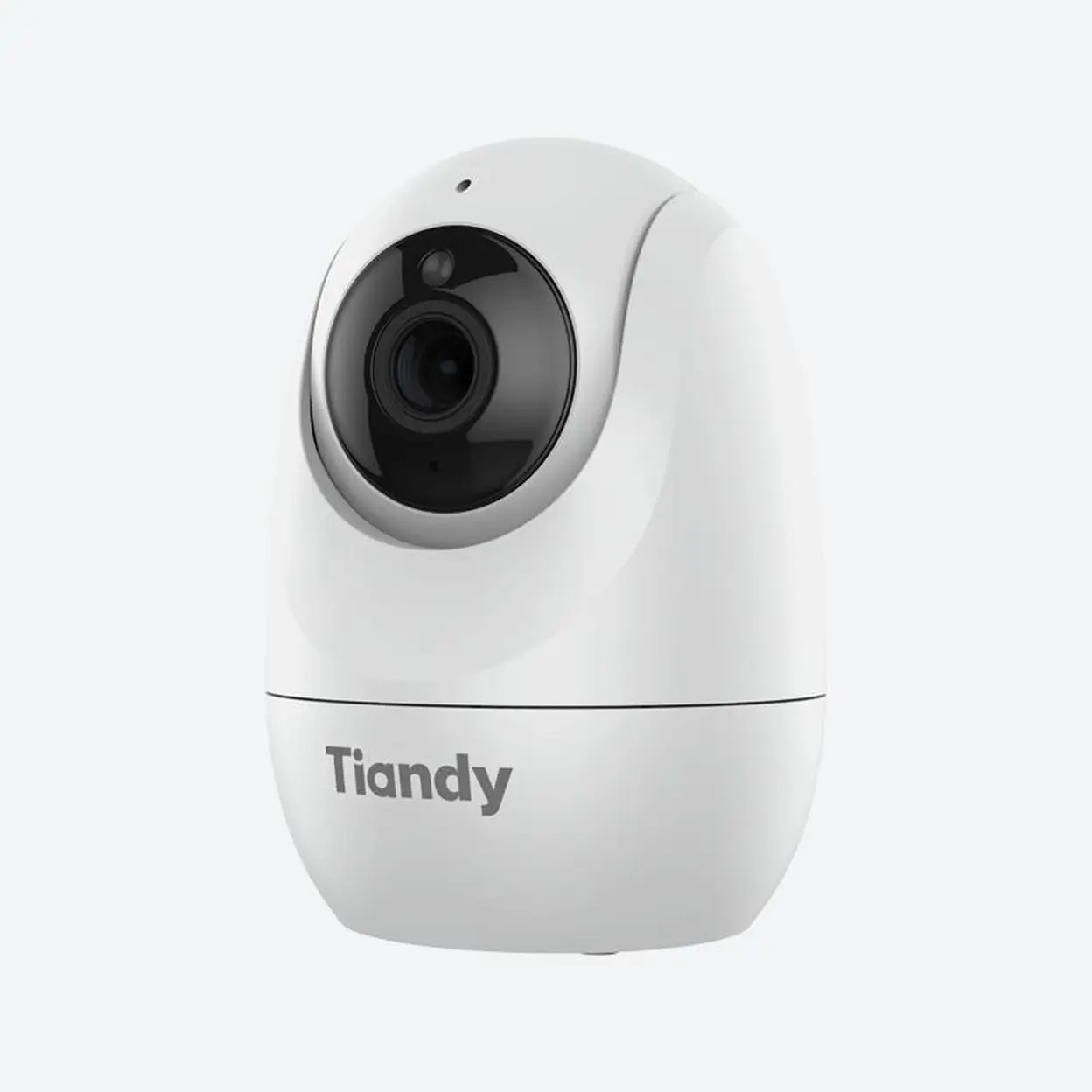 Tiandy Caméra de sécurité intérieure 2 MP, Caméra de sécurité domestique, 350° PT, Caméra de sécurité intérieure sur prise avec Wi-Fi 2,4 G, IA humain/mouvement, Vision nocturne