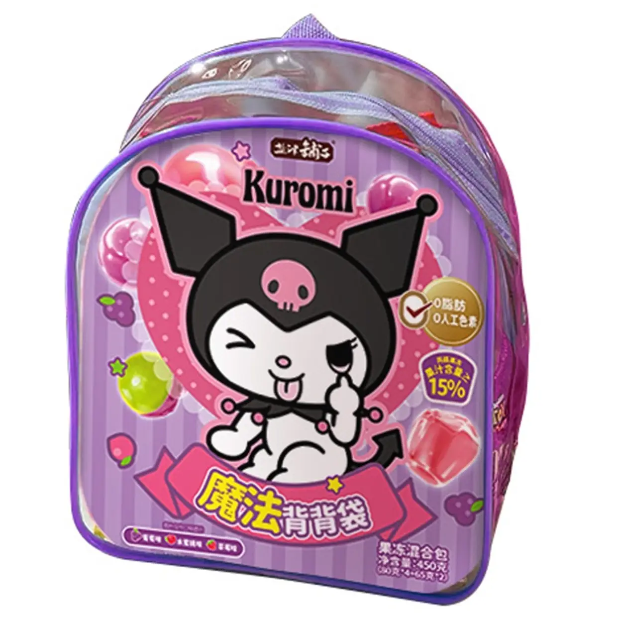 COOL]Yan Jin Pu Zi Jelly Assorted Pack (Kuromi Edition) 450g