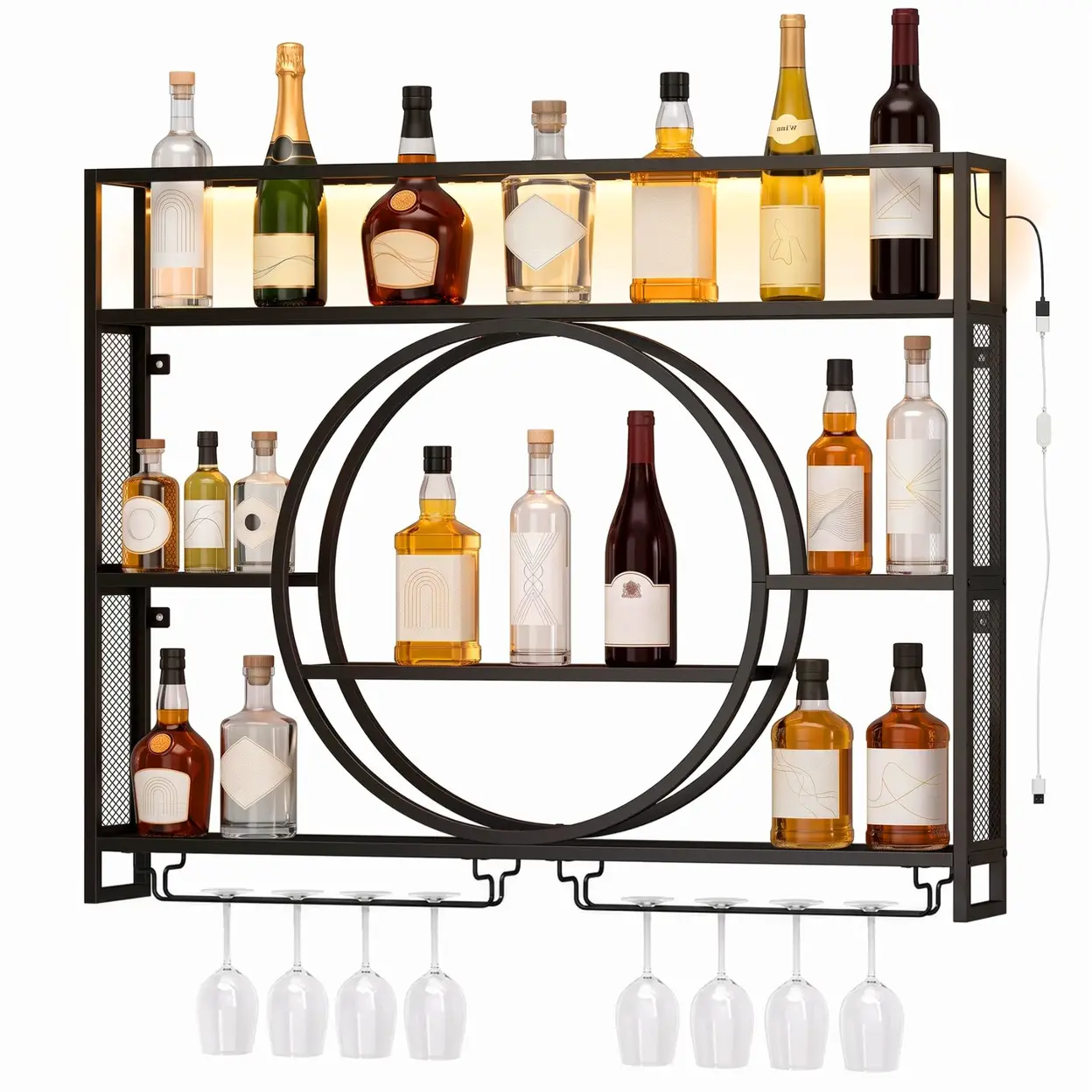 Weinregal Wand – stilvolle Flaschenaufbewahrung