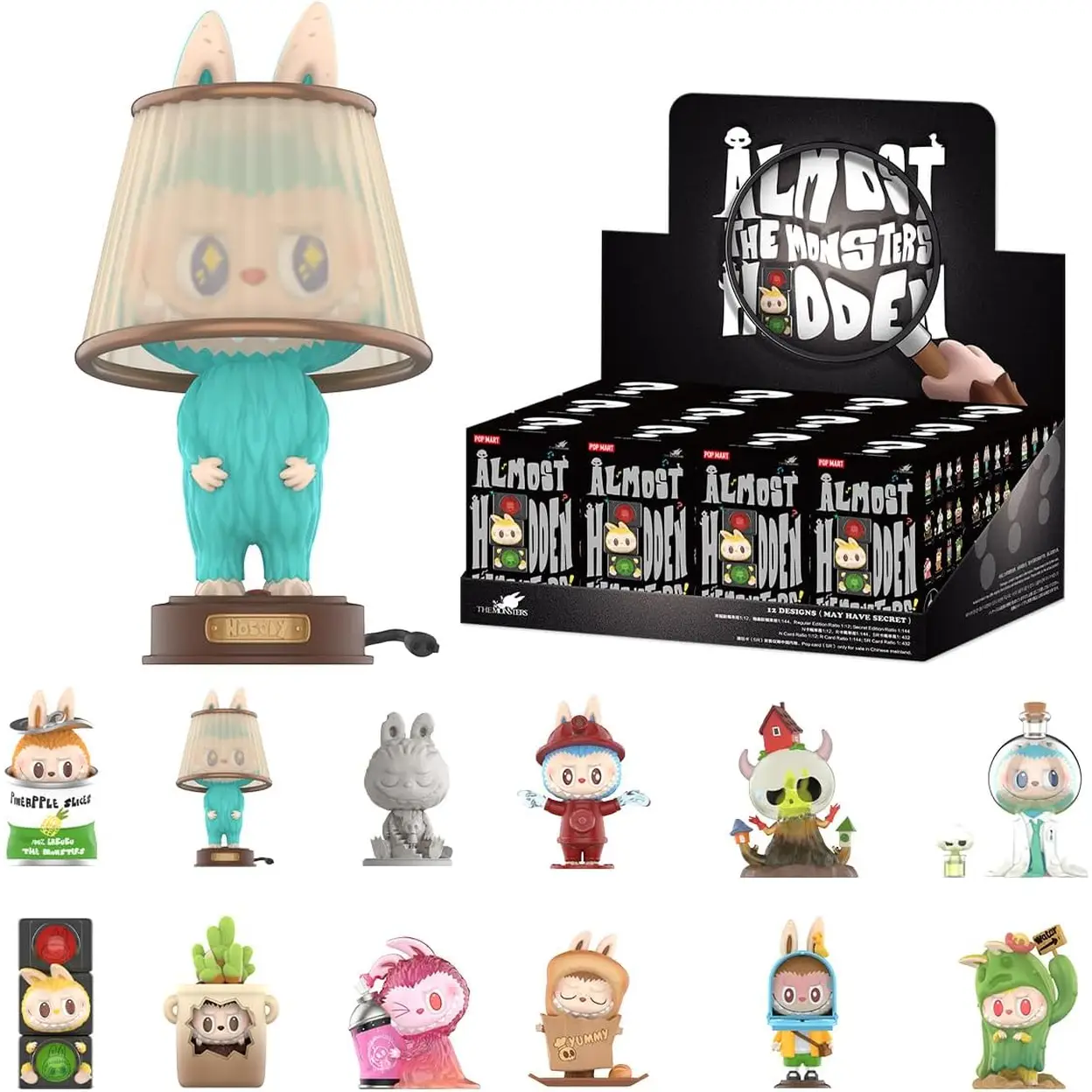 THE THE MONSTERS Almost Hidden シリーズ9体 MONSTER Almost Hidden