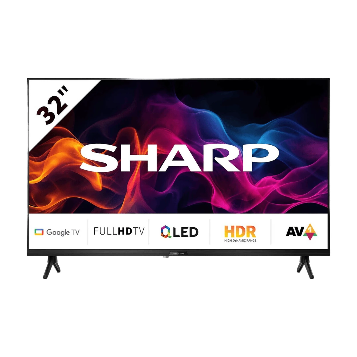 Sharp 32GF3265 - 32 inch Full-HD QLED televisie met Google TV