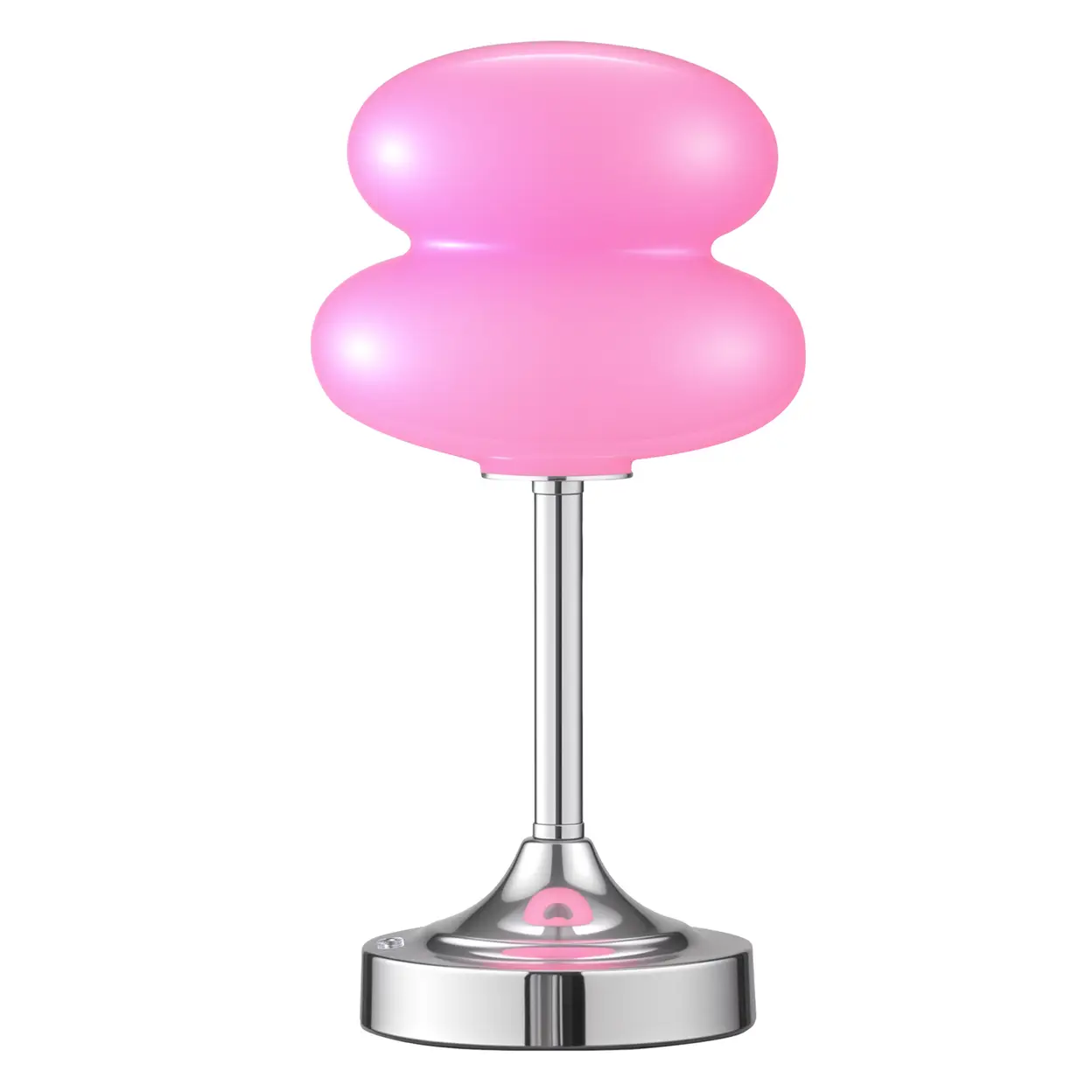 Unter 50 €: Rosa Tischlampe
