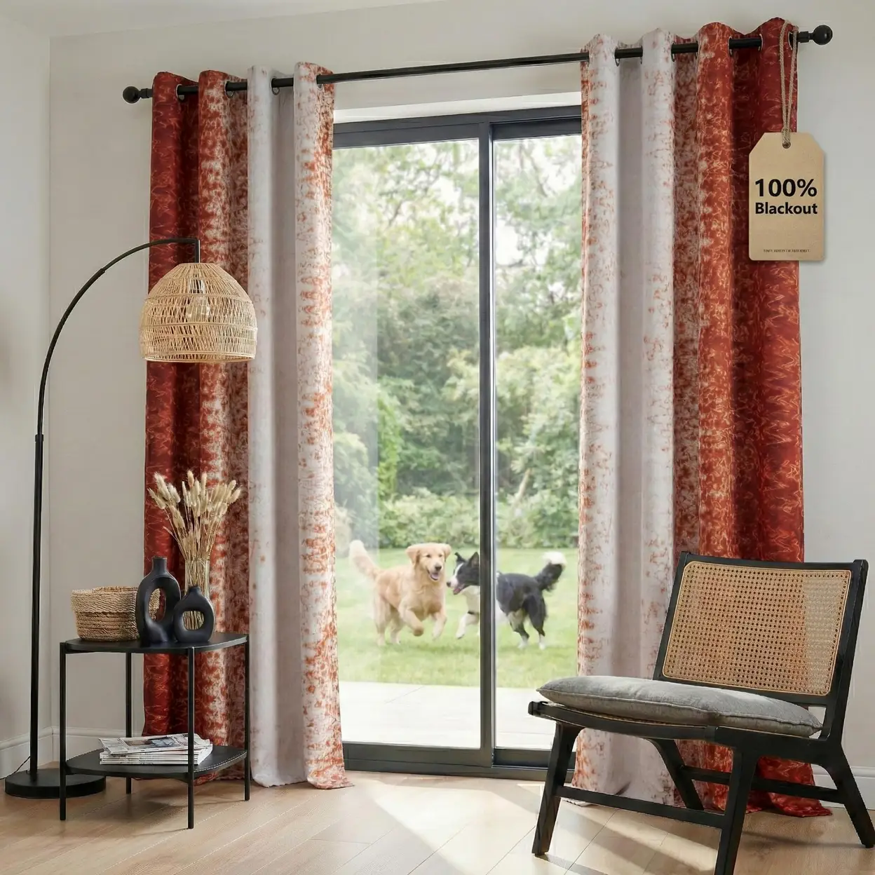 schals gardine 2er set – stilvoll dekorieren