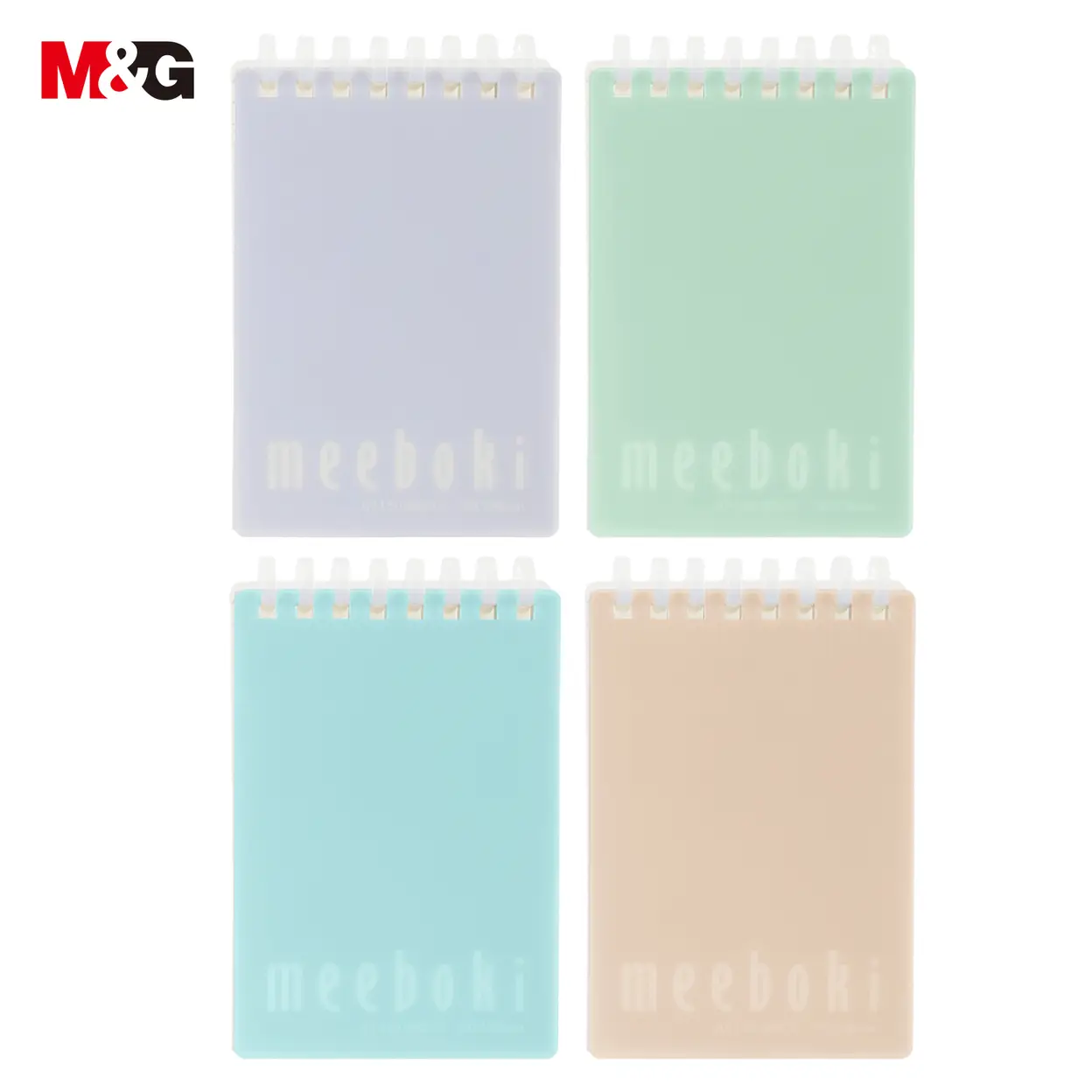 Mg A7 Top-loading Coil Notebooks, 4-pack, 50 Sheets (100 Pages ...