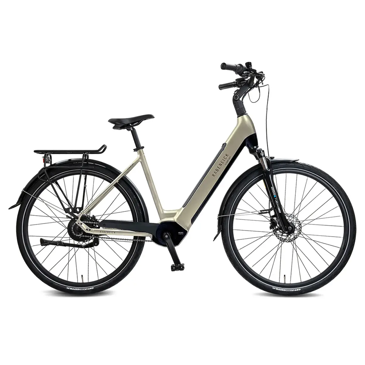 Rabeneick Comfort E-Bike Wave 51 or champagne doré