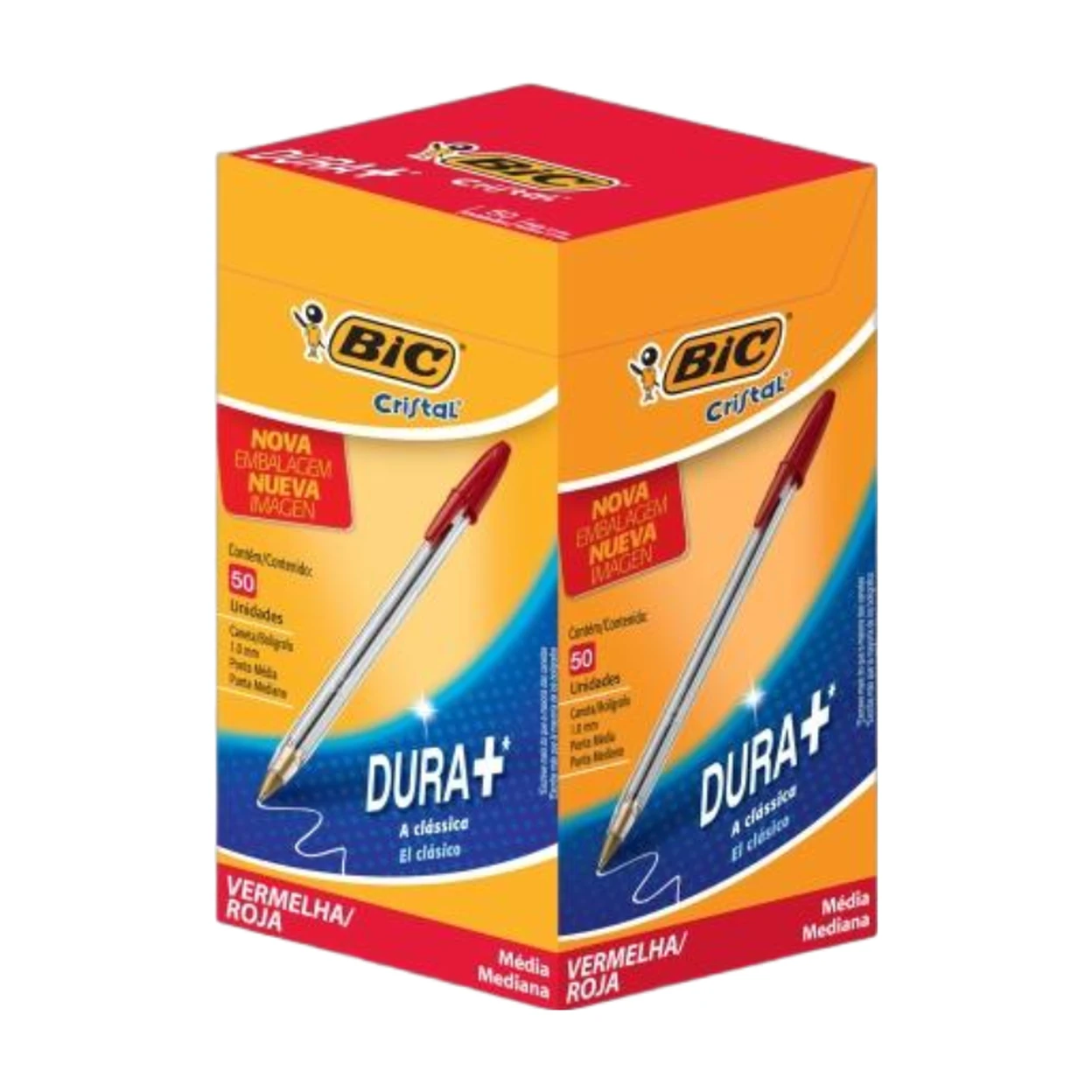 Bic Stylo Cristal Rouge 8373619 Sachet De X50 | Stylos et recharges ...