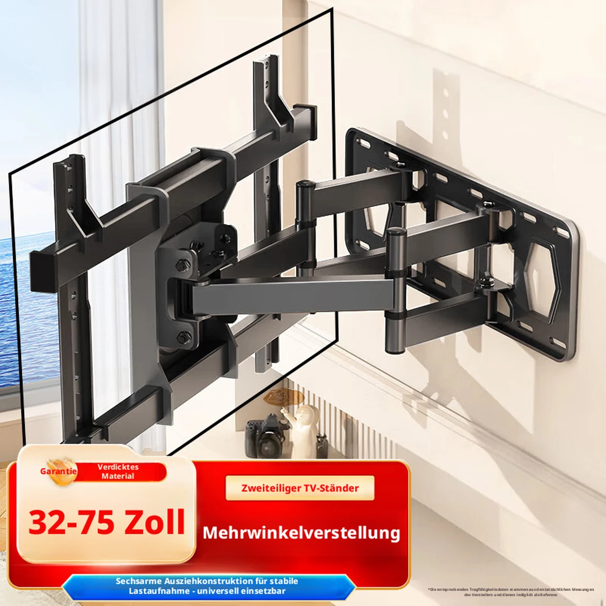 Stilvolle Tv Halterung Fur 75 Zoll Ebenbild