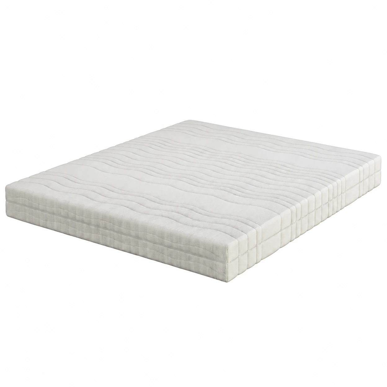 Welltin Matratze 120x200 cm, 16 cm, ergonomische Kaltschaummatratze, Weiß | Matratzen & Matratzenschoner