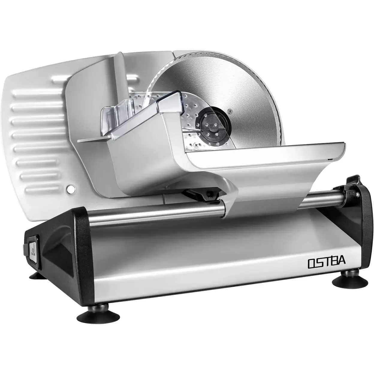 SL-518 Elektrischer Allesschneider 150 W, 19 cm Klinge, Schnittstärke 0–15 mm | Elektrische Aufschnittmaschinen