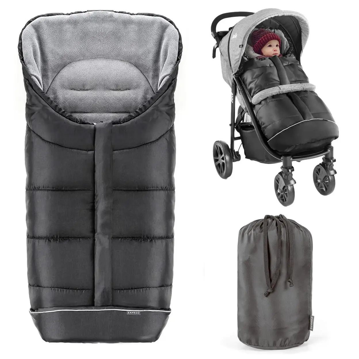 Zamboo Universal Winter-Fusack fr Kinderwagen, Sportwagen & Buggy |  Kinderwagen & Zubehr | Joybuy