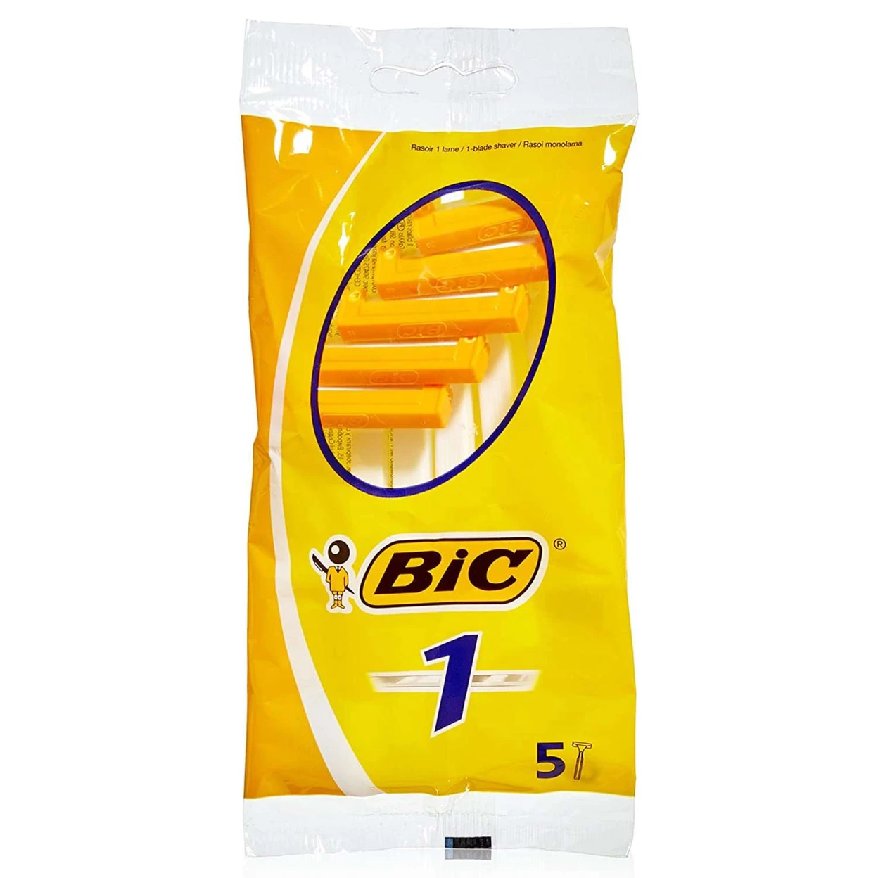 BIC Classic Rasoir Jetable - Lot de 5