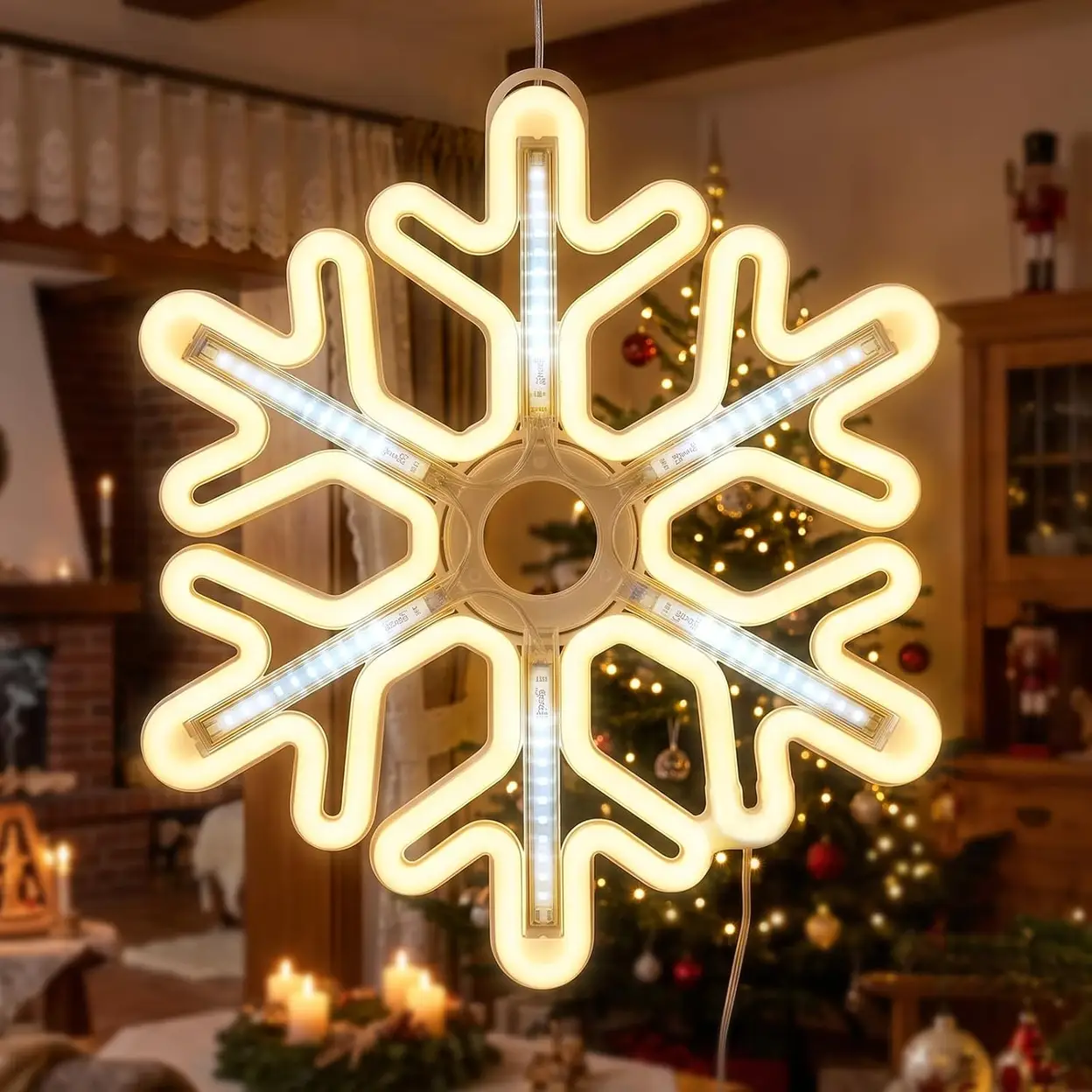 Weihnachtsfenster Beleuchtung mit Timer kaufen