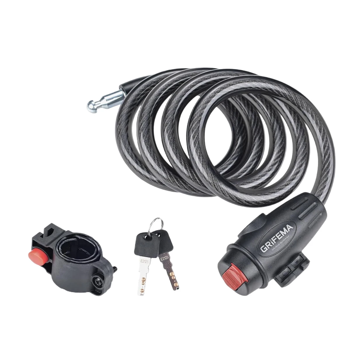 Grifema 120cm Fahrradschloss mit 2 Schlsseln, Fahrradschloss,  Fahrradkabelschlsser Fahrradketten-Schloss Hochsicherheit fr E-Bike,  Fahrrad, Scooter, Skateboard, Tor, Tr, Zaun | Fahrradteile | Joybuy
