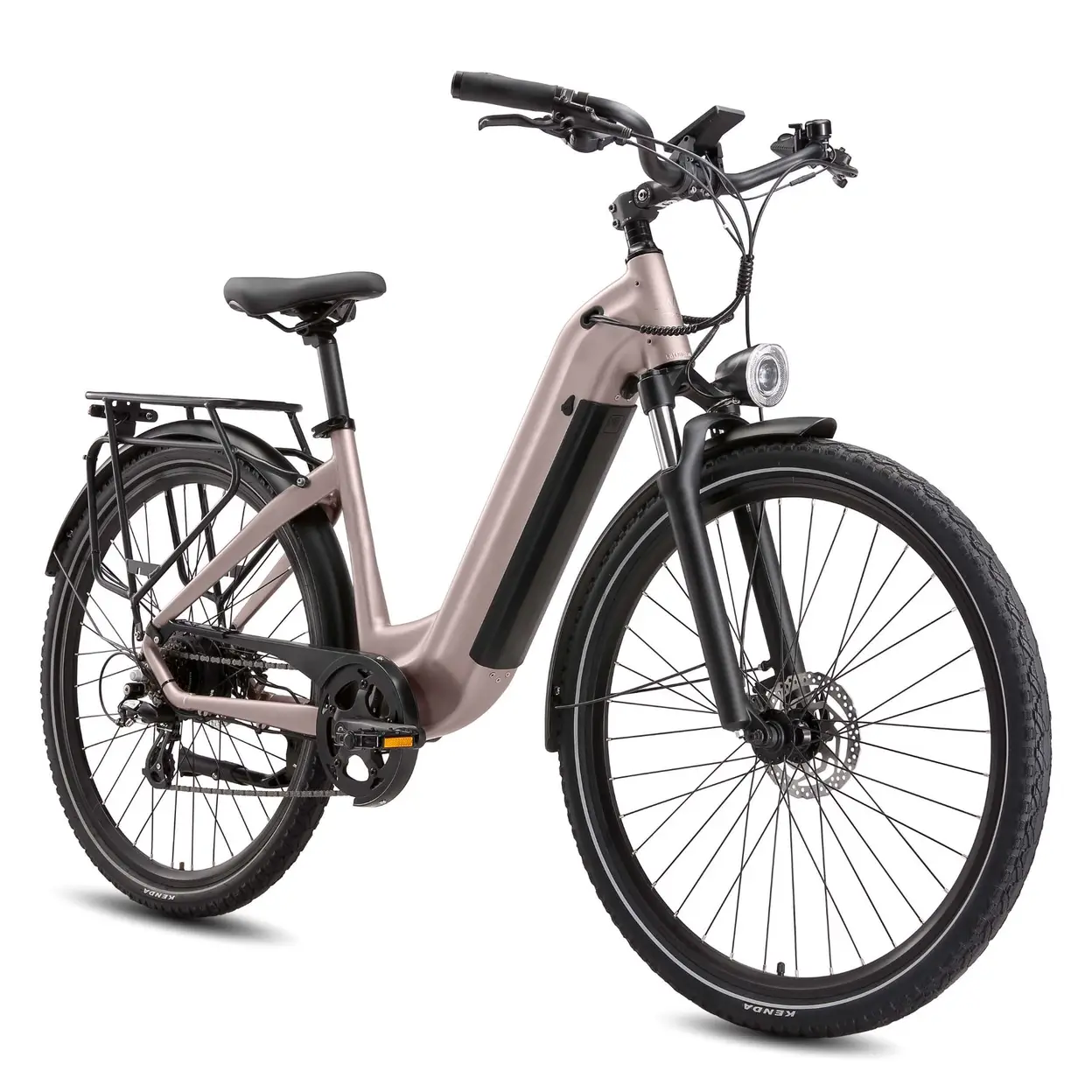 Marathon 28" E-Bike Citybike - Bafang Mittelmotor, 36V 22.5Ah (810Wh) Akku,  bis 160km, Hydr. Scheibenbremsen, 7-Gang, Damen & | Fahrradzubehr | Joybuy