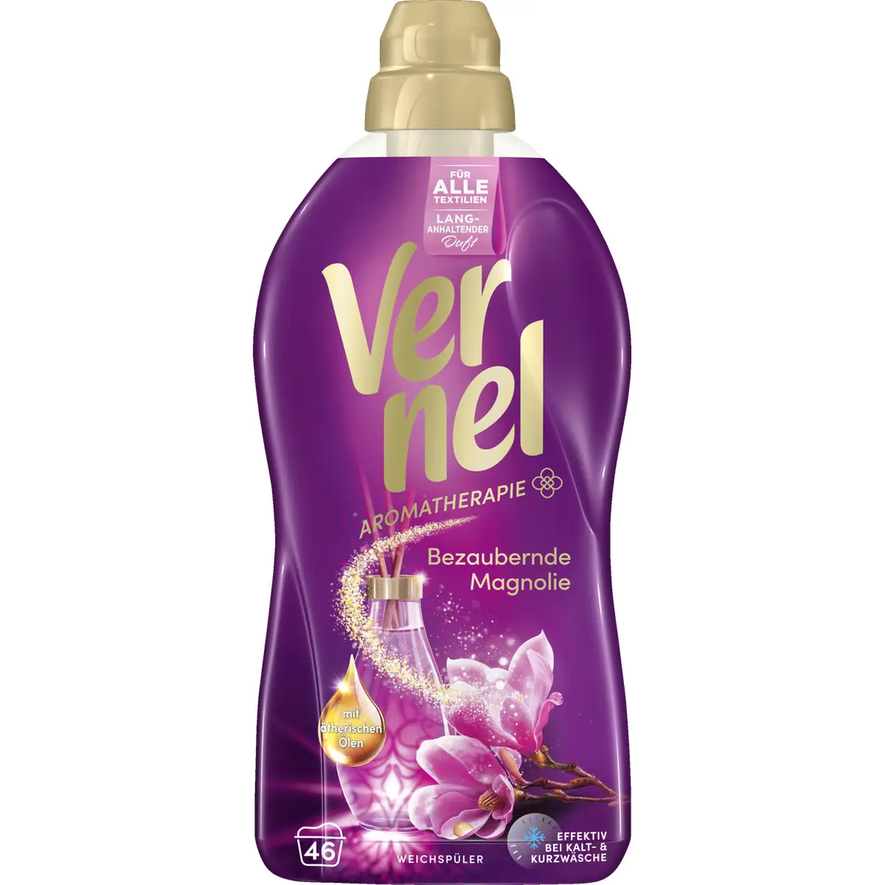 Vernel Weichspüler Aromatherapie Bezaubernde Magnolie 46 WL
