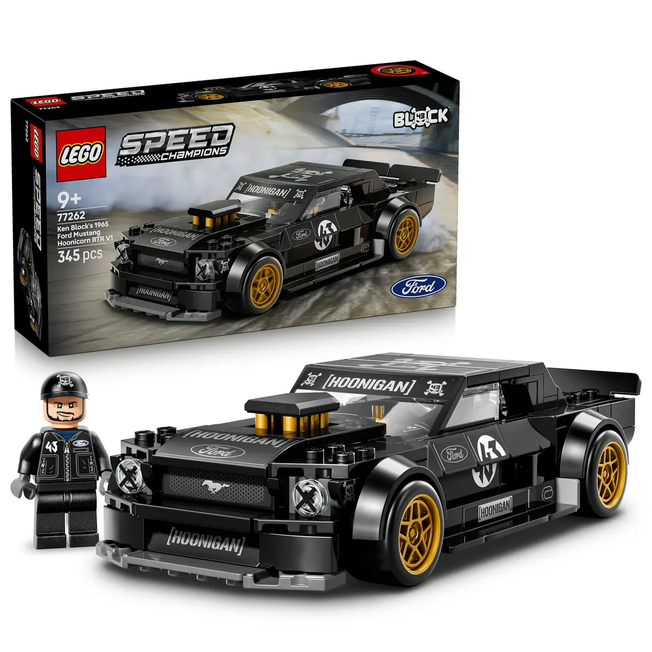 LEGO Speed Champions Ken Block Hoonicorn Mustang 77262 | Joybuy