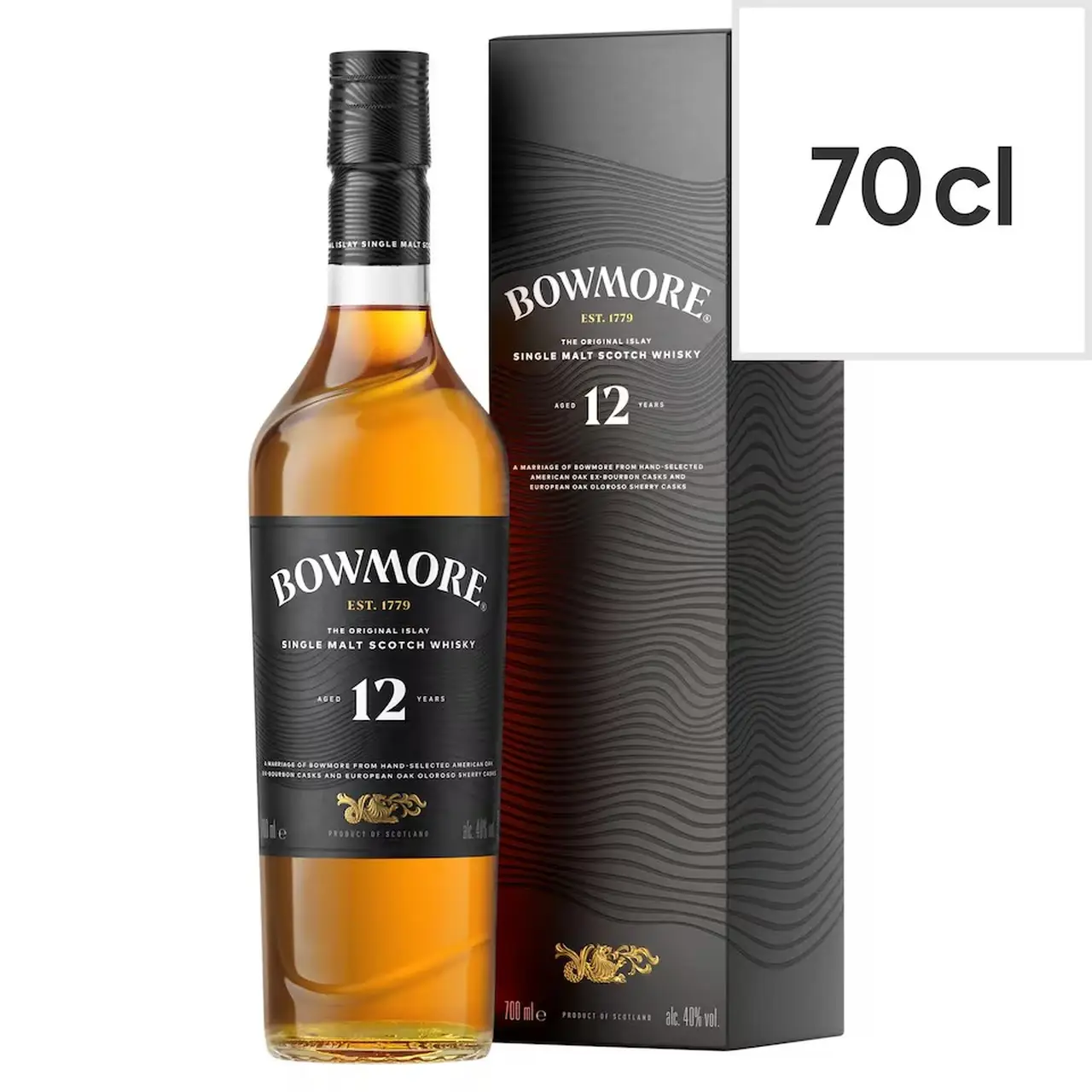 Bowmore 12 Year Old 700ml Islay Whisky Guide | Joybuy