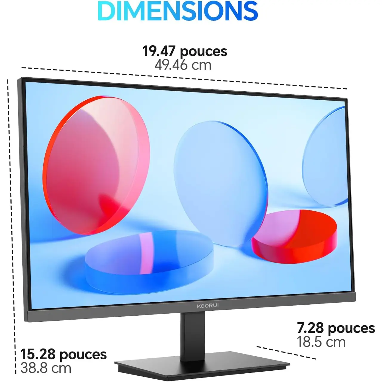 KOORUI E2212F 21.45in VA Monitor, 100Hz Review | Joybuy