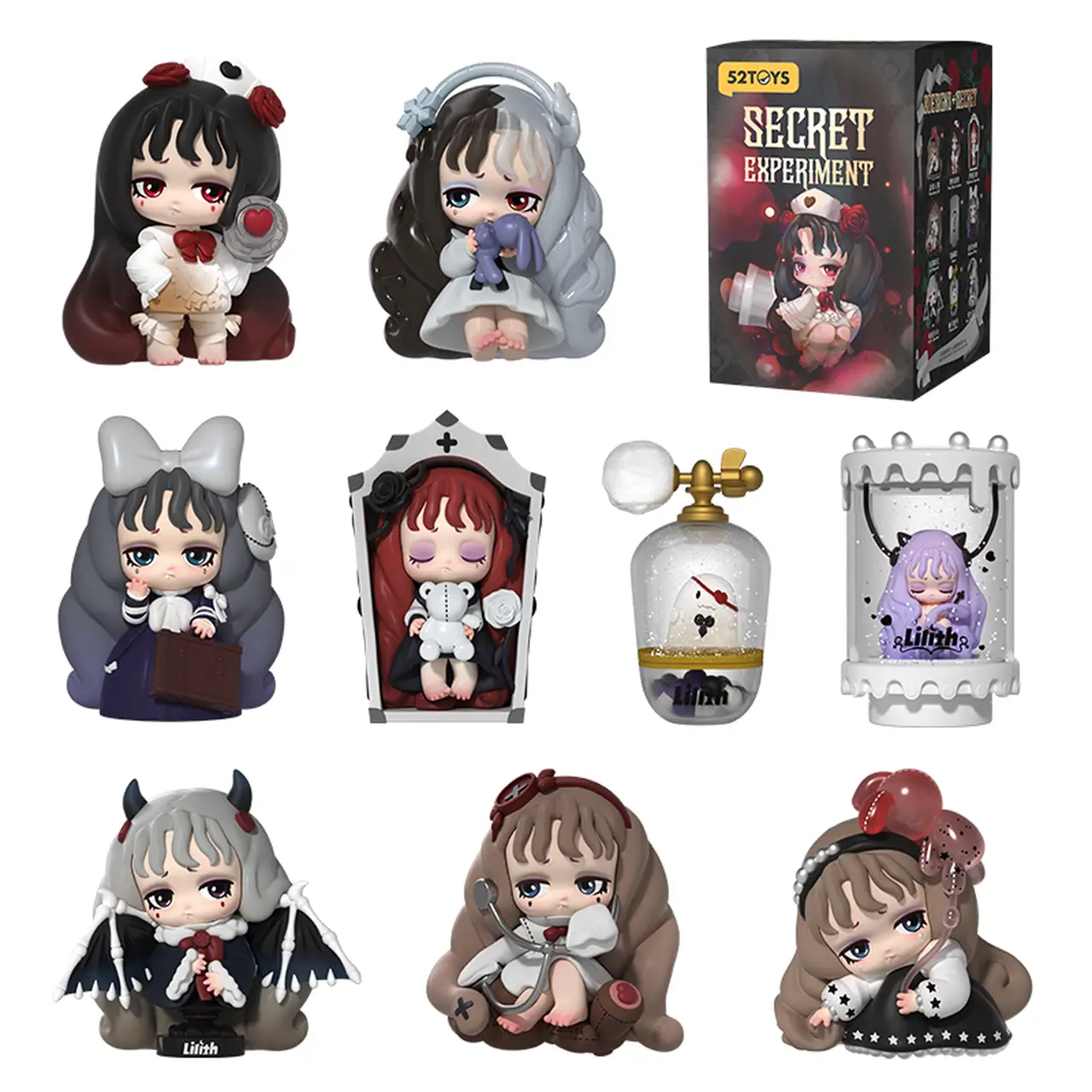 52TOYS Lilith Secret Experiment Gothic Blind Box