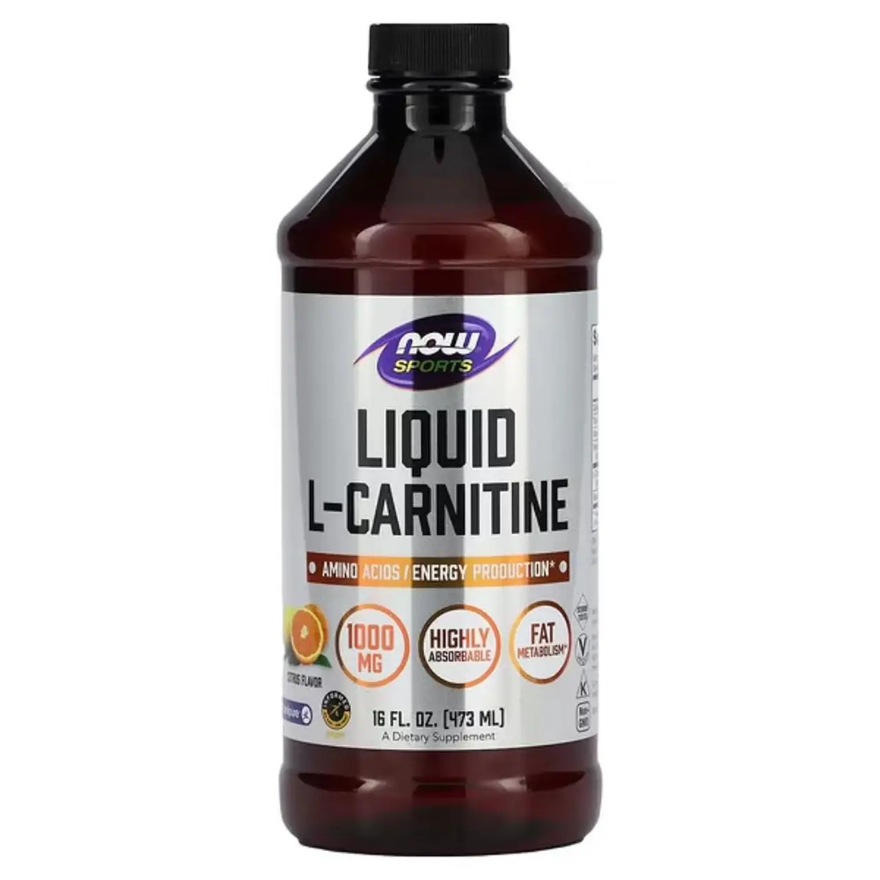 l-carnitine base是什么 NOW Foods左旋肉碱液1000mg 柑橘味473ml 😍💗 Brighter days start Alexander Ray Select Quantity:1 Bottle