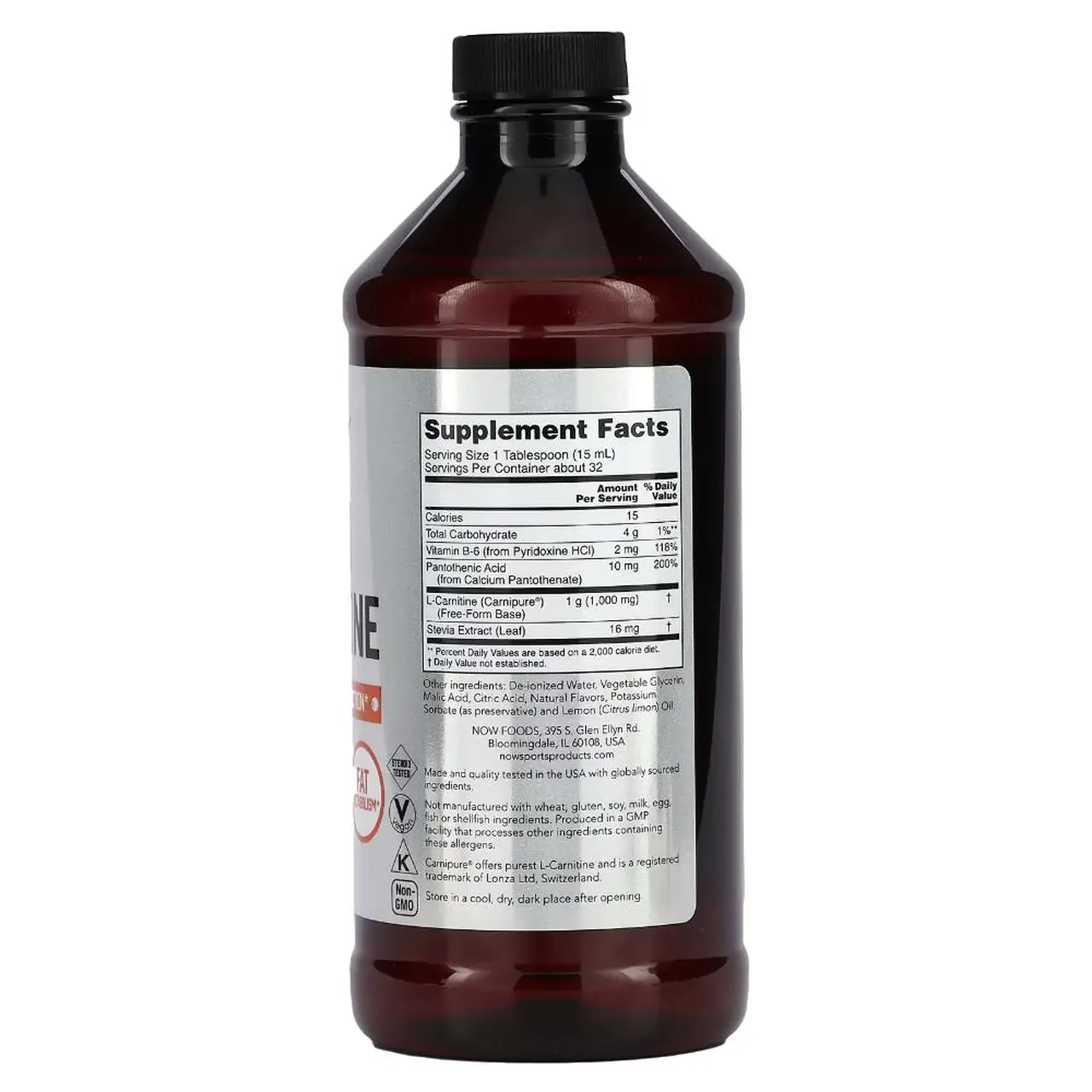 now foods l carnitine liquid review L-Carnitine 1000mg Citrus 473ml Josera Josie Cat Classic