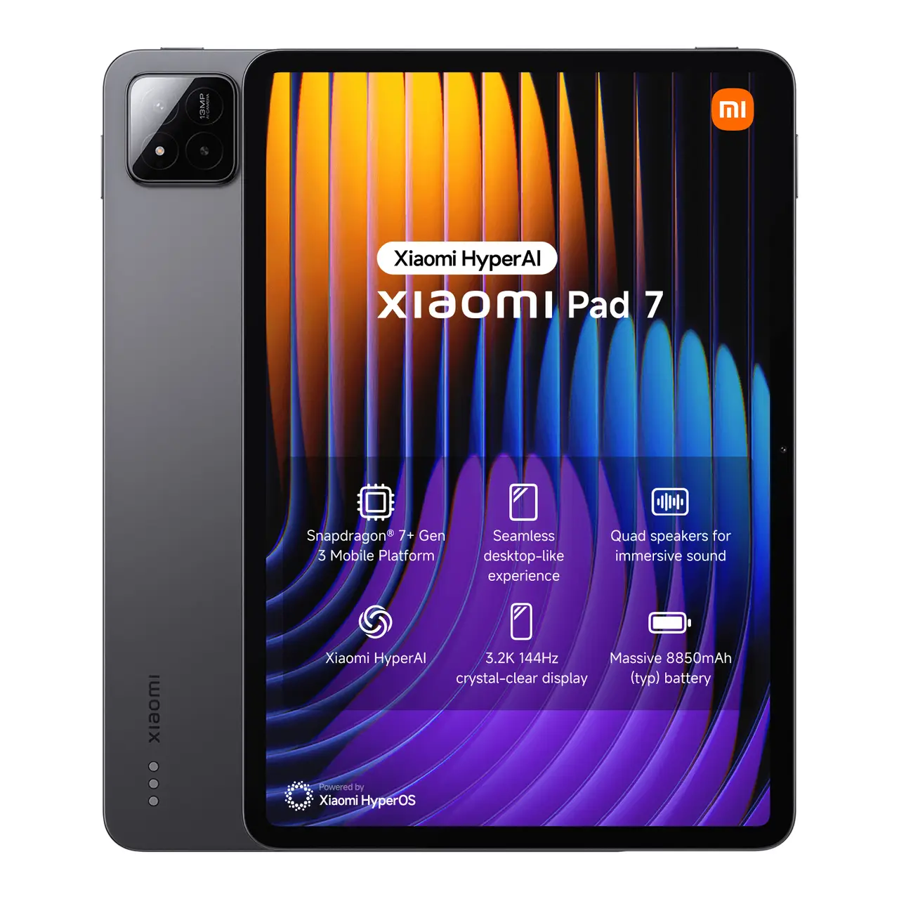 Xiaomi Pad 7 灰色8GB+128GB｜通勤与家用平板