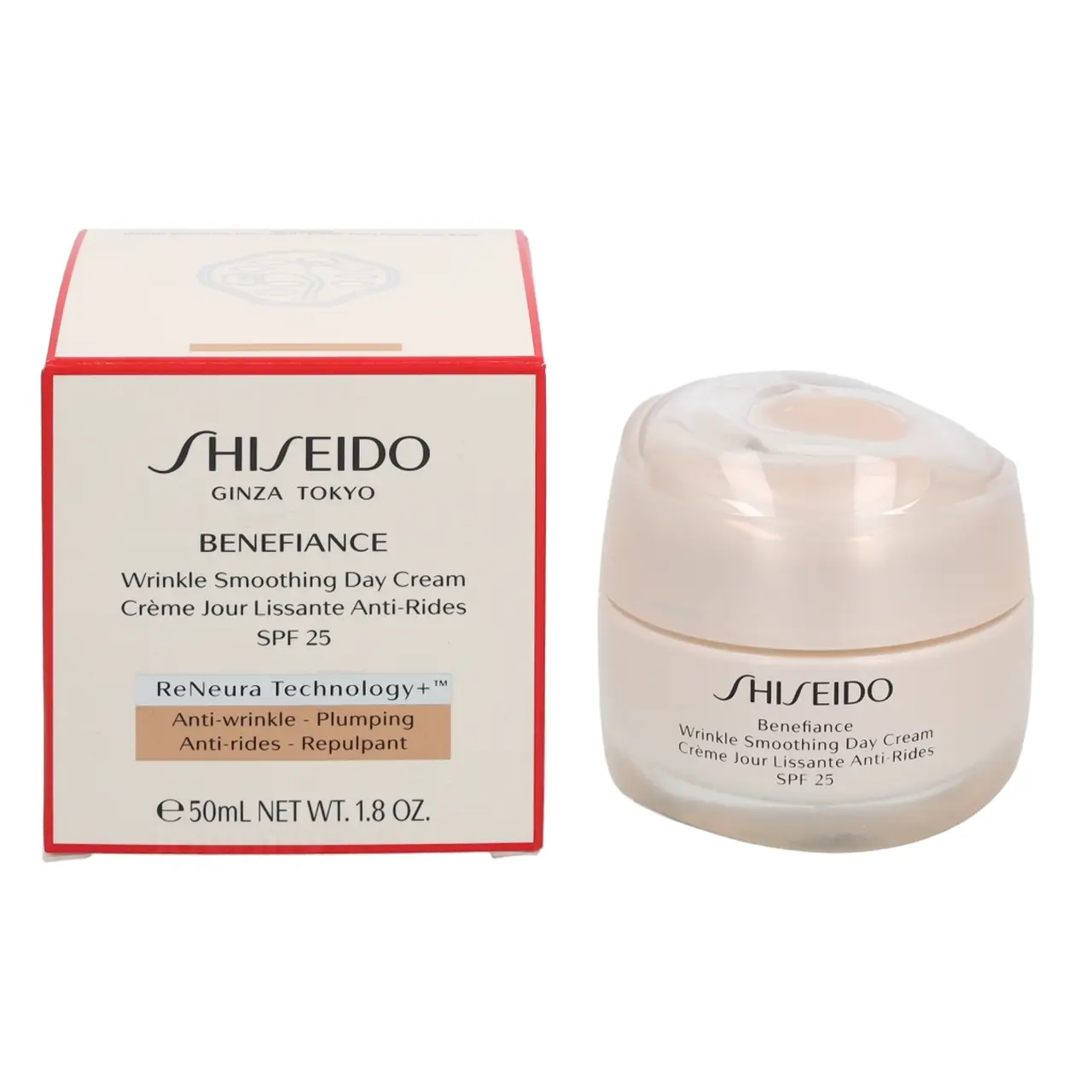 资生堂Benefiance抗皱日霜SPF25 50ml｜保湿紧致护理