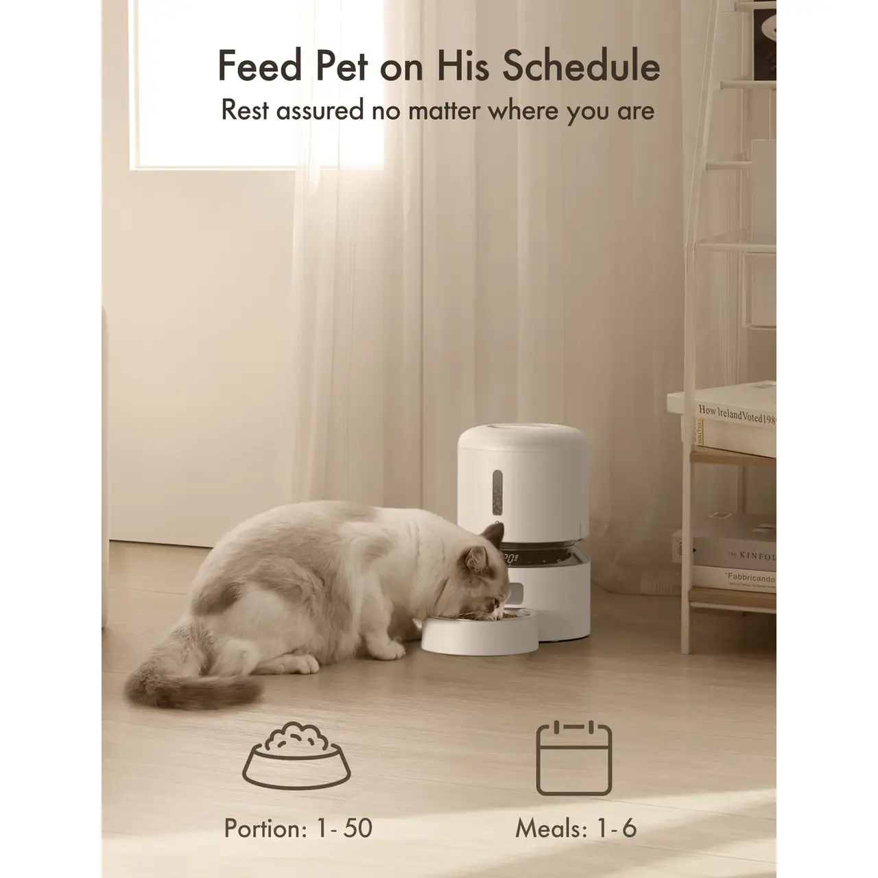 PETLIBRO Granary 3L自动喂食器｜定时干粮投喂