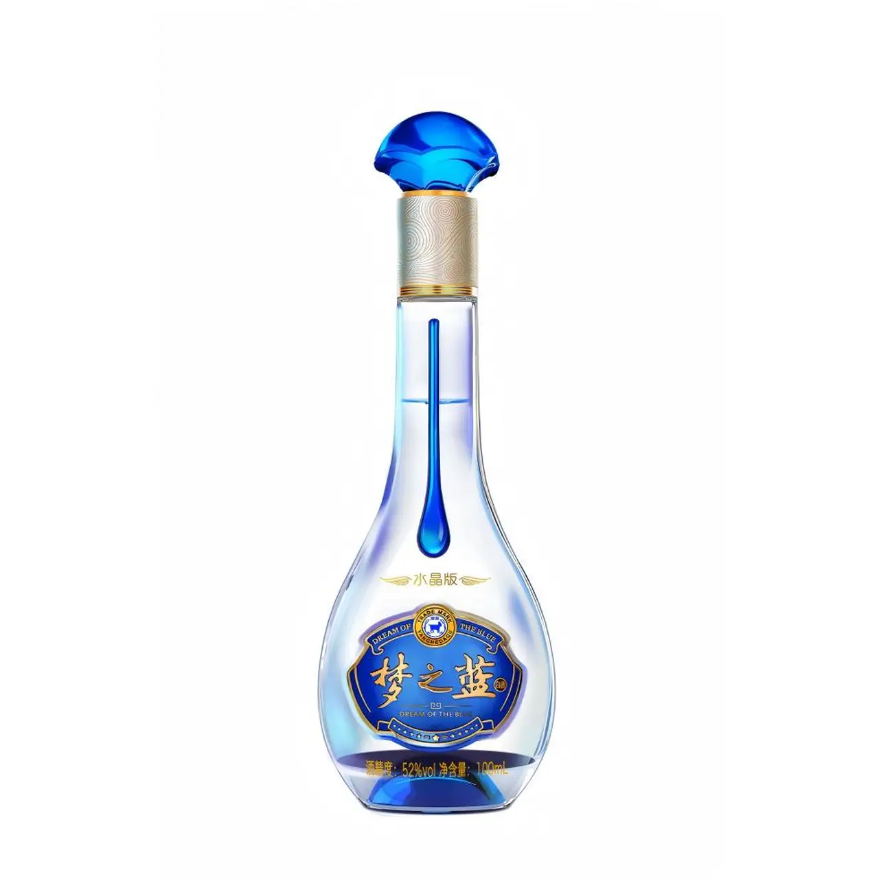 洋河梦之蓝M3水晶版52度100ml白酒购买指南
