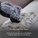 Tower Multi-Cyclonic Bagless Cylinder Vacuum Cleaner with Pet Tool, 700W, 2L Capacity, HEPA Filter - Rose Blush Gold, T102000BLGPETS image 5