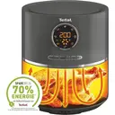 Tefal Ultra Fry Heißluftfritteuse, frittieren ohne Öl, braten, grillen, backen, 4,2 Liter für 6 Personen, 8 Kochprogramme, digitales Display, energiesparend, gesunde Fritteuse ohne Öl, grau, EY111B image 1
