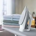 PHILIPS DST5010/10, fer à repasser vapeur, série 5000, 2400 W, semelle céramique, gris image 4