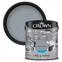 Crown Matt Emulsion Blue Gravel 2.5L image 0