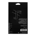 Essentials by Premier Over Door Reversible Hook, Dual-Sided Metal Hook For Flexible Hanging Options, Fits Standard Doors image 2