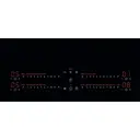 AEG CCE84543CB EcoLine 6000 serie Combohob- Inductie kookplaat met afzuiging - Bridge functie - 80 CM image 1